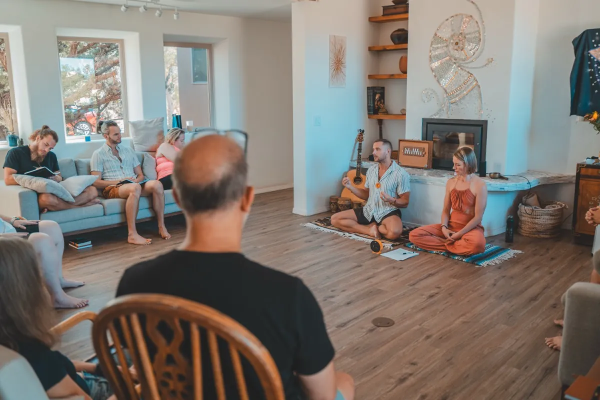 Retreat circle facilitation in Sedona